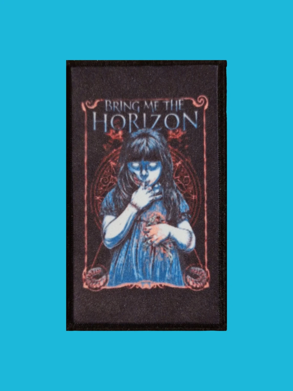 Patch Bring Me The Horizon - Bleeding Doll - Imprimé - Rectangle de 6 x 10 centimètres